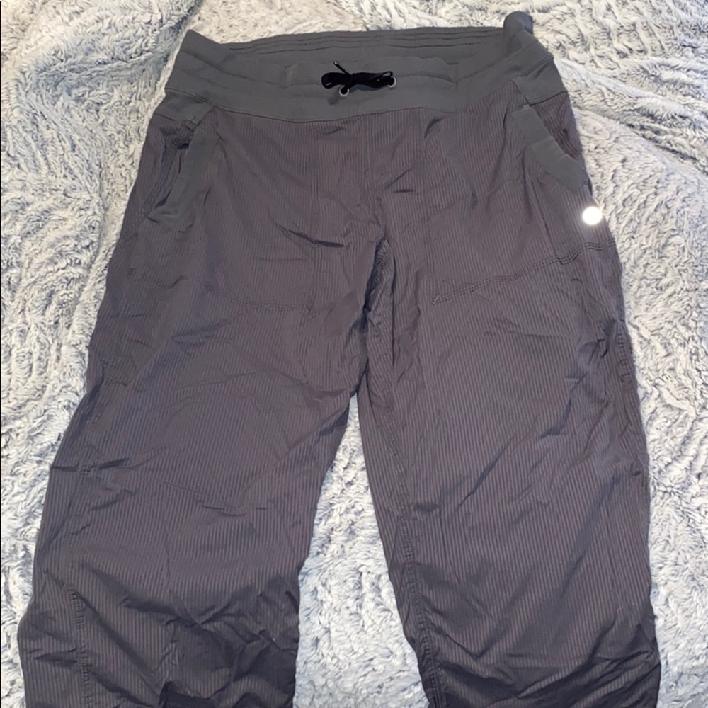 Lululemon Dance Studio Crop Gray